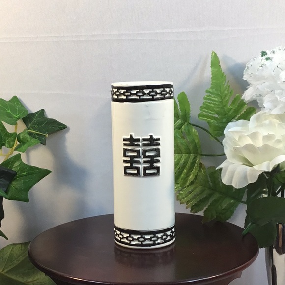 🇺🇸🇺🇸JAPANESE PORCELAIN ORCHID VASE #R-93🇺🇸🇺🇸 - Picture 4 of 7